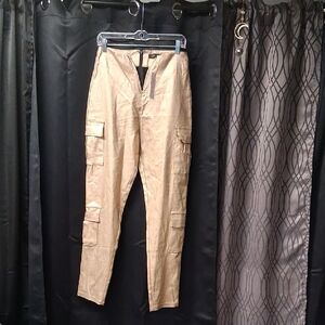 Women's Tan Cargo Pants